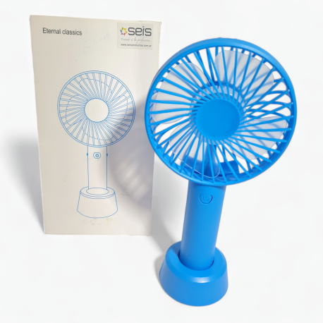 Ventilador portatil recargable