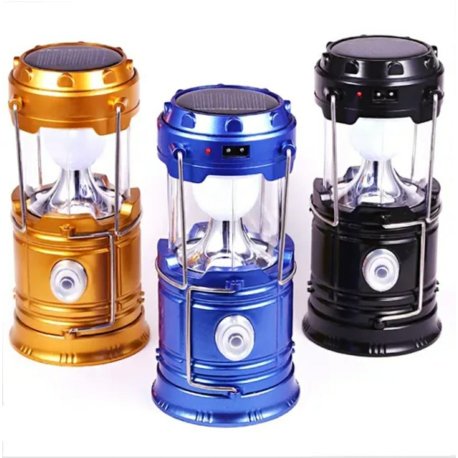Farol de camping solar