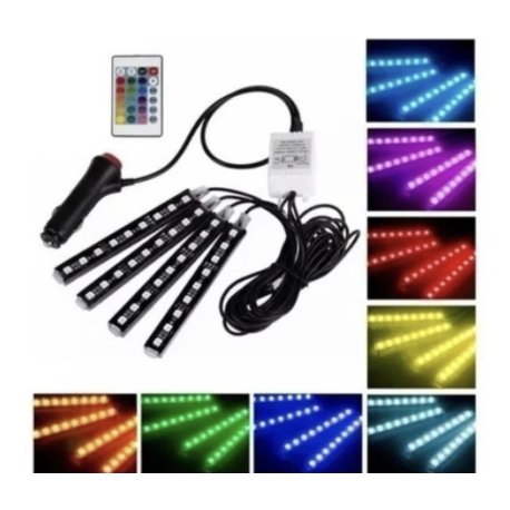 Tiras Led Tunning Auto Interior/Exterior Audioritmica