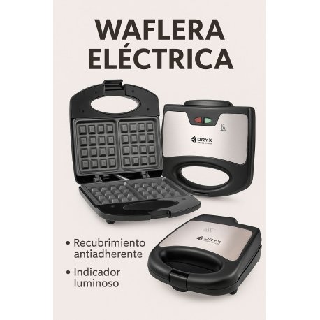Wafflera electrica ORYX