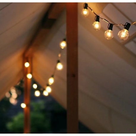 Guirnalda 10 mts 10 porta lamparas