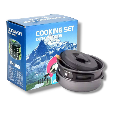 Set de ollas de camping