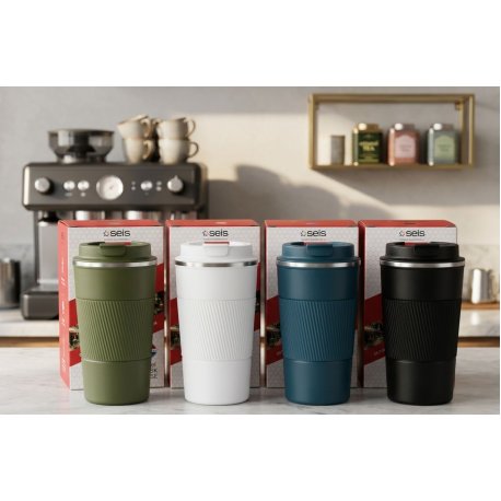Taza/Vaso Termico c/silicona 500ML