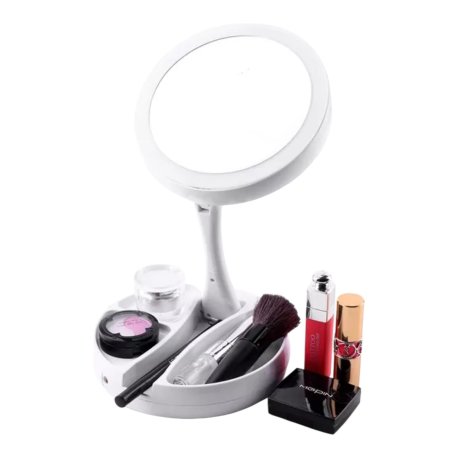 Espejo led con aumento
