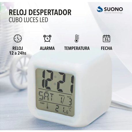 Reloj de mesa digital