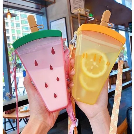 Botellita diseño frutas