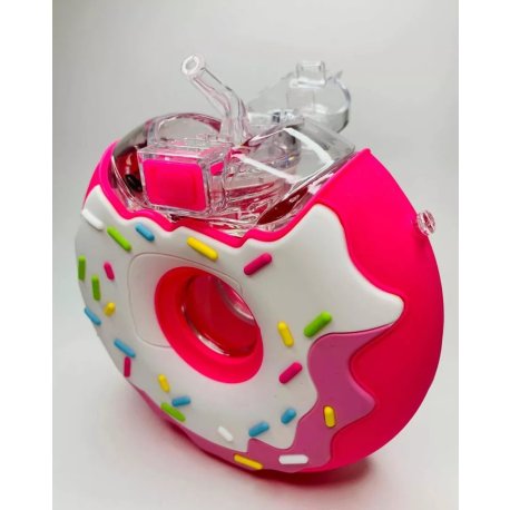 Botellita diseño donas