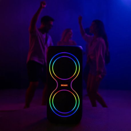 Parlante 8x2 c/Microfono OM