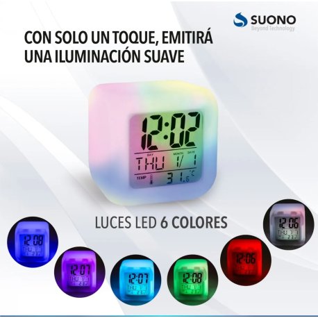 Reloj de mesa digital