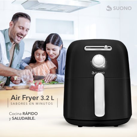 Freidora sin aceite 3.2L 1300W ORYX