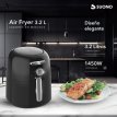 Freidora sin aceite 3.2L 1300W ORYX