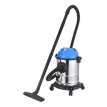 Aspiradora industrial acero 20L 1000W