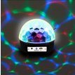 Media esfera con luz y parlante bluetooth