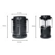 Farol de camping solar