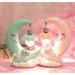 Lampara infantil luna porcelana