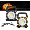 Baliza con linterna recargable solar