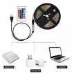 Tira led 5050 RGB usb 5mts