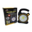 Baliza con linterna recargable solar