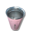 Vaso Termico tipo Stan Negro y Rosa