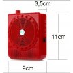 Megafono con micrófono y bluetooth