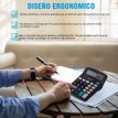 Calculadora 12 digitos Negra