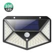 Reflector solar pared 100 leds