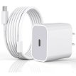 Cargador de IP 14 pro max 20W (adapt y cable)