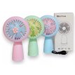 Ventilador USB con Luz Diseño Flor